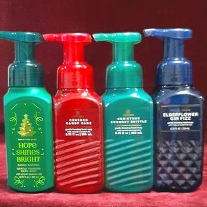 Bath and Body Works Winter Foam Soaps Bundle/4! ❄️
